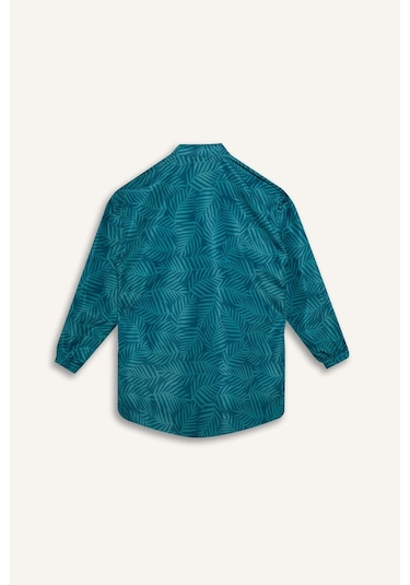 Defacto Regular Fıt Baskılı 3lü Burkini Mayo G8874ax26smgn756 Yeşil-gn756