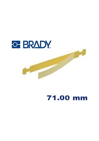 Brady Lc-71X9-B7644-0.1 Laminat Taşıyıcılar 71.00MM X 9.00 MM