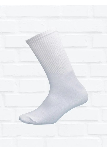 Nakın Çorap Seti Yüksek Beyaz 20 Çift Kutu İçinde 171245279 Beyaz