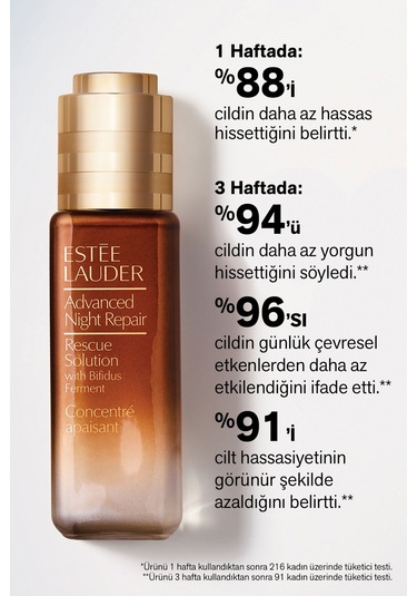 Estee Lauder Konsantre Serum - Advanced Night Repair Rescue Solution - 20 ML Kızarıklık ve Tahriş Karşıtı Formül