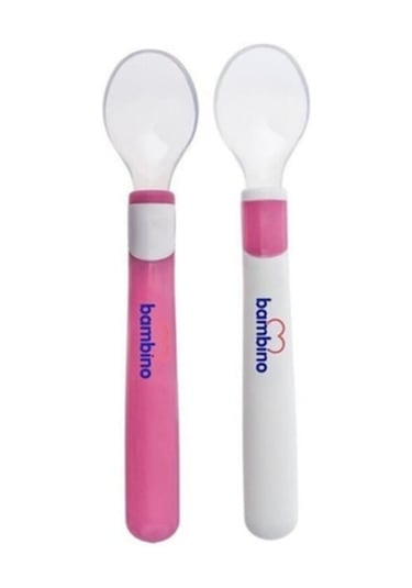Bambino Silikon Ikili Kaşık  P0406 Mavi