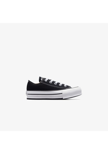 Converse Chuck Taylor All Star Eva Lift Çocuk Siyah Sneaker Düz 372861c Siyah