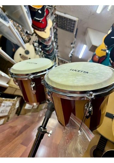 Hayvan Derili Ağaç Bongo 7'' Ve 8'' Çap Kod 0294