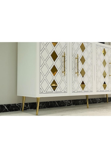 Domect Kb150 Konsol Beyaz-altın