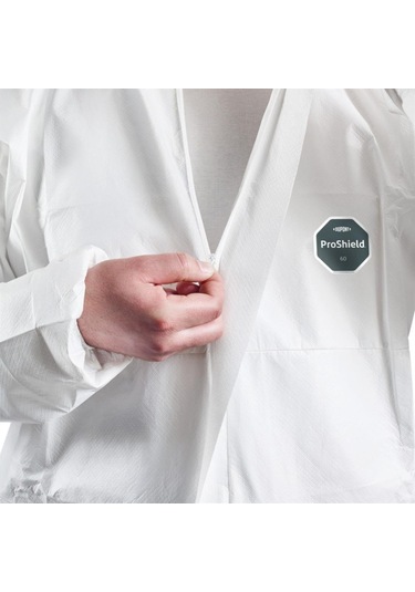 Proshield 60 Lamineli Tek Kullanımlık Kimyasal Dayanımlı Koruyucu Tulum M