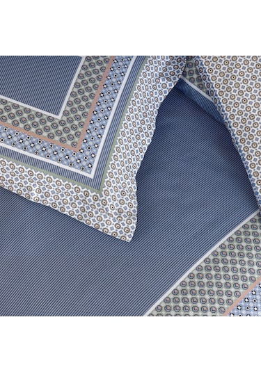 Taç Serenya Saten Çift Kişilik Nevresim Takımı Mavi 000000001000051014 MAVI