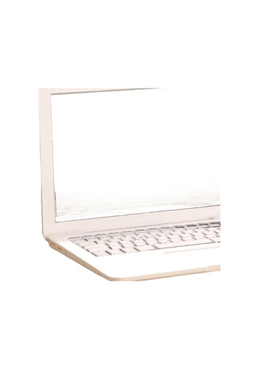 Suntek Makyaj Aynası Mini Ayna Katlanır Dizüstü Çanta Beyaz