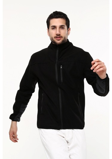 Uniprom Polar Mont Çift Katlı Kalın Kumaş 5 Cepli Siyah - Füme Siyah