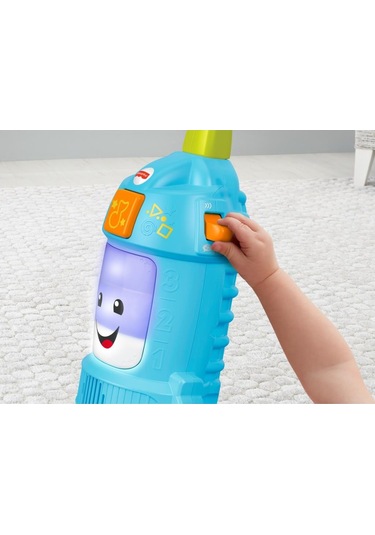 Fisher Price Türkçe Konuşan Neşeli İtmeli Süpürge Gtw19