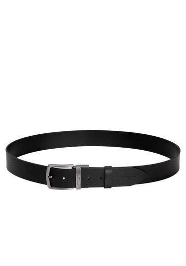 Pierre Cardin Çift Yönlü Deri Erkek Kemer En 4 Cm Pc4099 Siyah