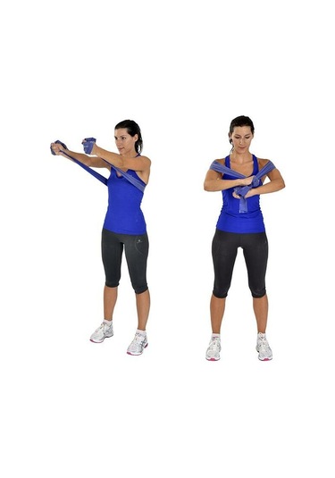 Medikaltec Egzersiz Bandı 1 Metre Gümüş Renk