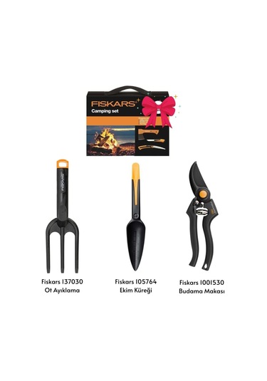 Fiskars Garden Set-02 1001530-1057641-137030 Bahçe Bakım Seti