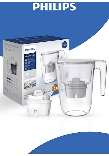 Philips AWP2937WHT/62 Su Arıtma Sürahisi Beyaz