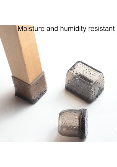 Sones Adet / Set Kalınlaştırılmış Aşınmaya Dayanıklı Masa Ve Sandalye Bacak Kılıfları Ev Tipi Sessiz Kaymaz Tabure Ayak Koruyucu, Stil: Ekstra Büyük Yuvarlak Açık Kahverengi