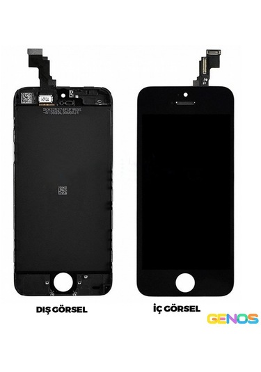 Apple Uyumlu iPhone 5c Aaa Kalite Lcd+dokunmatik+çıtalı Siyah Sn808548
