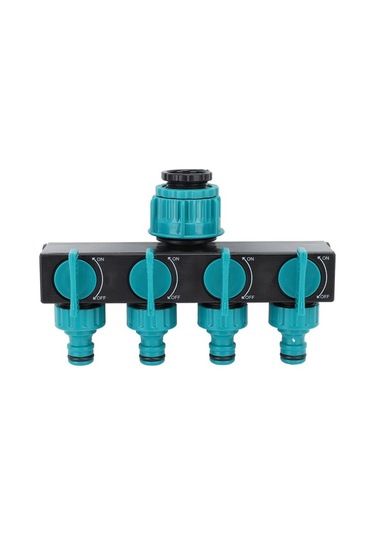 Ganzhoushop Rg Hortumu Hortum Dayanıklı Boru Bahçe Ayırıcı Abs 4'lü Set 1'i Bx - Su Geçirmez Kaliteli