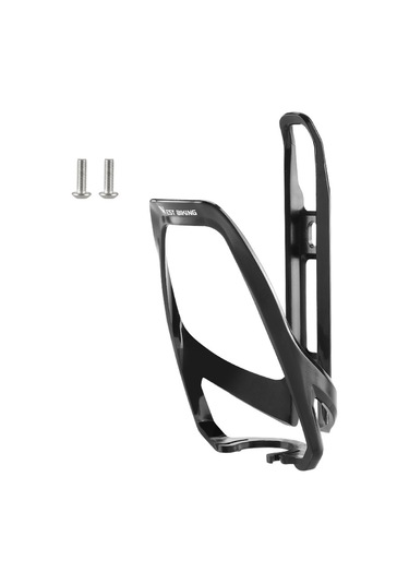 West Bıkıng Yp0704043 Bisiklet Su Şişesi Kafesi Pc+fiberglas Bisiklet Şişe Montaj Braketi - Siyah