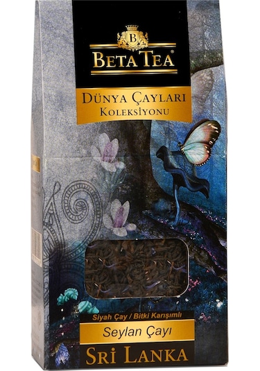 Beta Tea Dünya Çayları Koleksiyonu Sri Lanka Seylan Siyah Dökme Çay 50 G