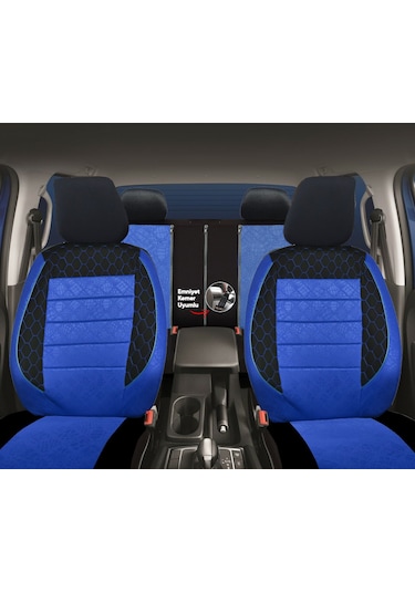 Gof Plus Serisi Universal Oto Koltuk Kılıfı Mavi