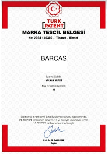 Barcas 9 Mm İri Tane Dermason Kuru Fasülye