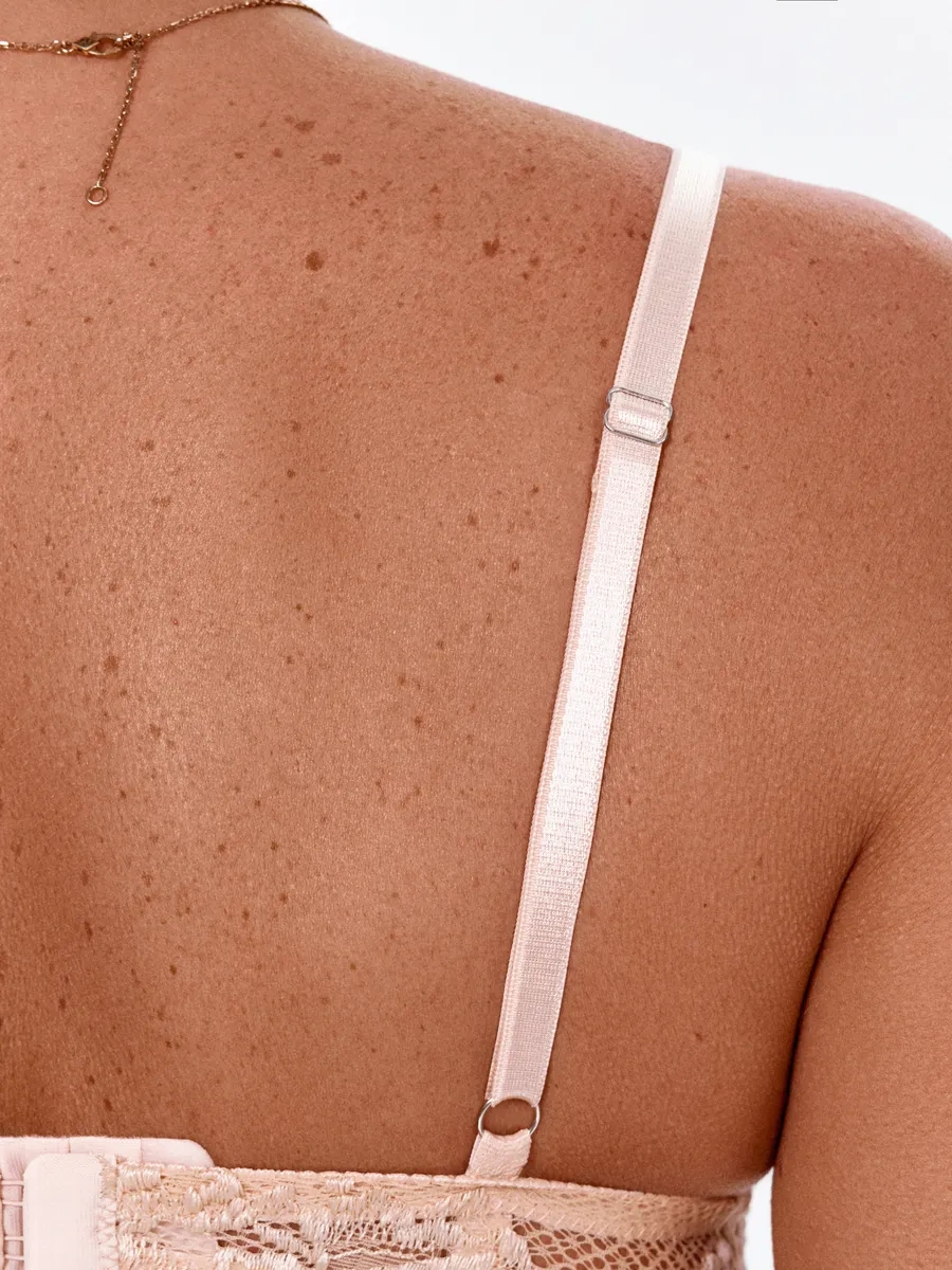 Astores Bej Dantel Süngerli Olmayan Push-up'sız Sütyen 365347382 Bej