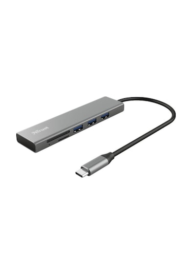 Trust 24191 Halyx Fast Usb-C Hub Card Reader