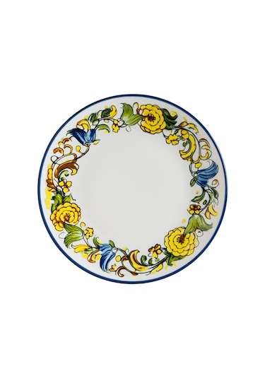 Albufera Mid White Gourmet 21 Cm 12 Adet Porselen Düz Tabak