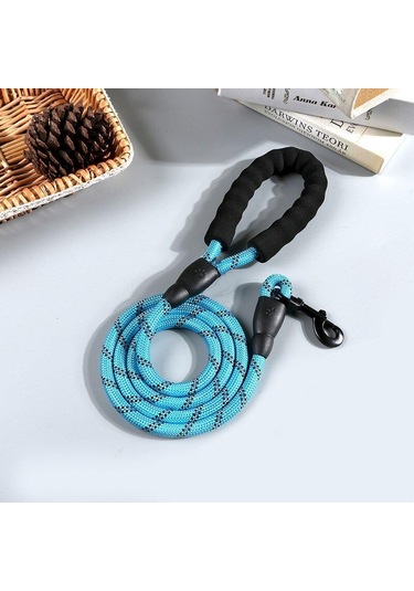 Technosmart Köpekler Için Gezdirme Tasması Reflektörlü 130 Cm Hal Siyah