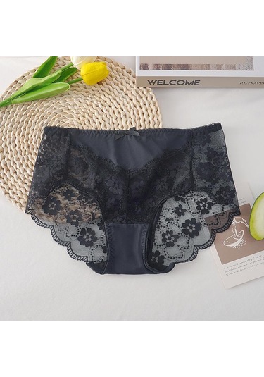 Siyah Yumuşak Buz İpek İç Giyim Kadın Duygu İpek Pürüzsüz Dantel Orta Düşük Bel Traceless Nefes Alabilir Saf Pamuk Antibakteriyel Kasık Üçgen İç Giyim Siyah Siyah Yumuşak Buz İpek İç Giyim Kadın Duygu İpek Pürüzsüz Dantel Orta Düşük Bel Traceless Nefes Alabilir Saf Pamuk Antibakteriyel Kasık Üçgen İç Giyim Siyah