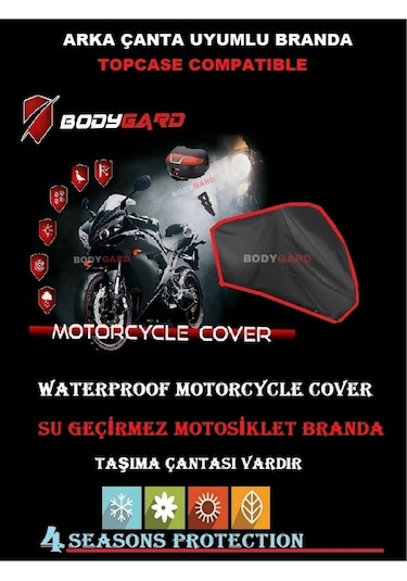 Ktm 690 Smc Motosiklet Brandası Arka Çanta Uyumlu Branda,örtü