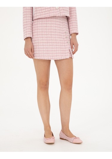 Pierre Cardin Kadın Pembe Etek Dokuma 50282078-vr041 Pembe