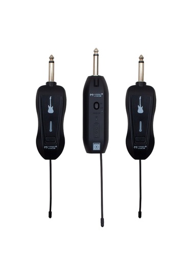 Magicvoice Mv-19592 Uhf Gitar Tip Kablosuz Mikrofon Üçlü Set