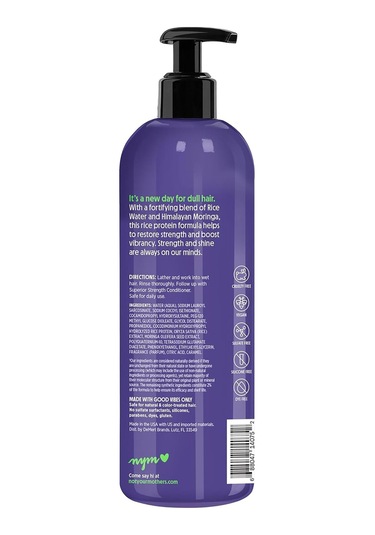 Not Your Mother's Rice Water & Himalayan Moringa Güçlendirici Şampuan 450ml Tüm Saçlar