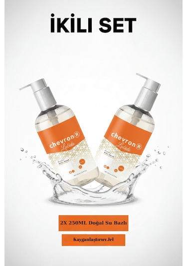 Chevron Su Bazlı Kayganlanlaştırıcı Jel 2 x 250 ML