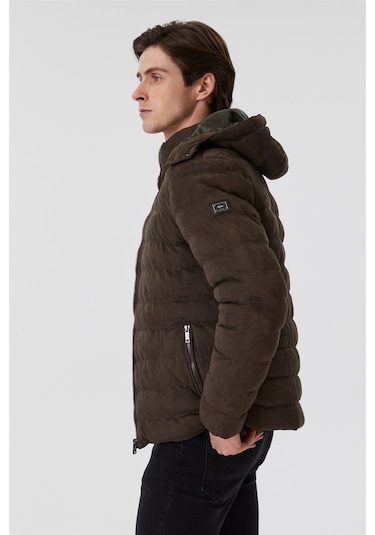 Lee Cooper Steel Erkek Mont Kahve Kahverengi