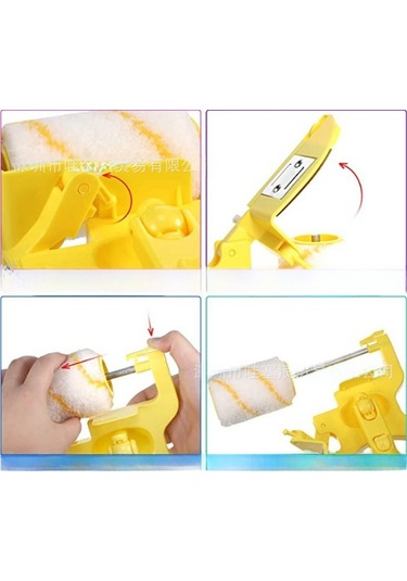 Symbee Duvar Boya Kenar Düzeltici Rulosu - Yumuşak Fırça Ve Sprey İle İç Köşeler, Tavanlar Ve Tabanlar İçin Profesyonel Sonuç