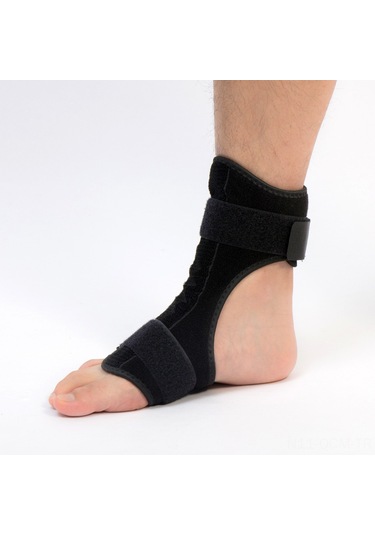 Qingmipy Siyah Tam Boyut Ortopedik Ayak Diri Düzeltme Bantı - Ayak Arkası Desteği, Kan Akışını Artırır, Günlük Kullanıma Dayanıklı