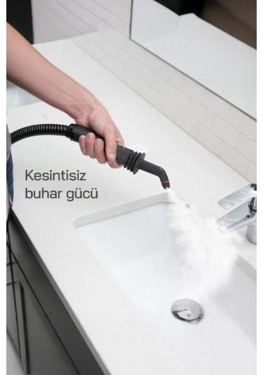 Sinbo SSC-6424 9 In 1 Çok Fonksiyonlu El Tipi Basınçlı Buharlı Temizlik Makinesi