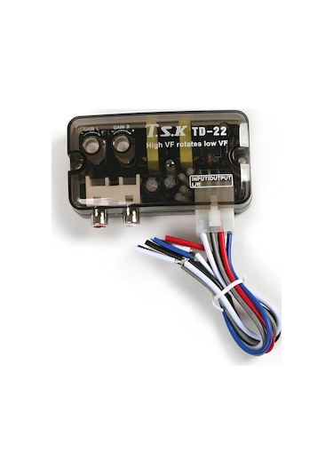 Oto Teyp Tsk Td22 Amfi Deck Cevirici Anfi Tetikleyicili Konver...