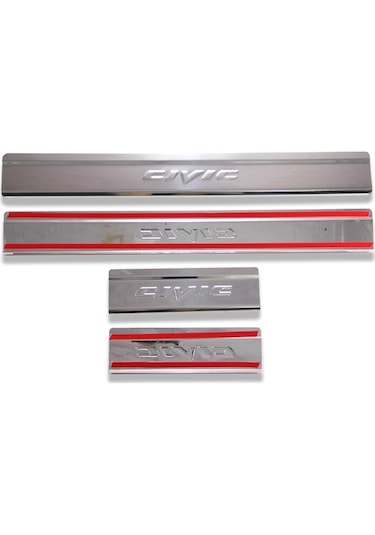 Honda Civic Fb7 Kapı Eşiği 2012-2016 Paslanmaz Çelik