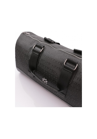 Dgn Arm209 Kadin Üstü Oval Seyahat Çantasi ARM209-2491-R11294 Siyah