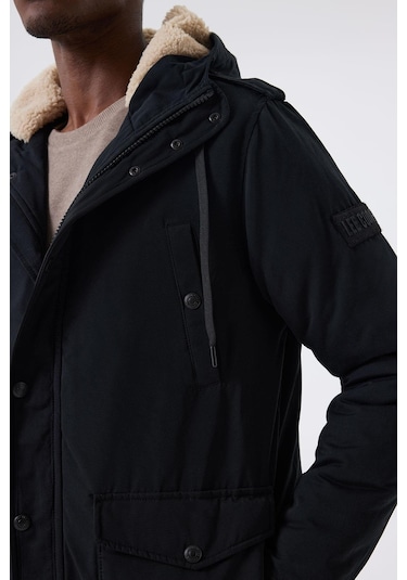 Lee Cooper Igor Erkek Mont Siyah-16769-Siyah