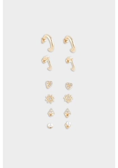 Defacto Kadın 6lı Küpe E4430axnsgd1 Diğer Çok Renkli