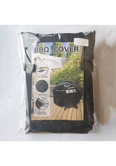 Yaozixa 210d Oxford Kumaş Barbekü Koruması - Su Geçirmez, Uv Dayanıklı, Çekmeceli Taban - Xl 170x61x117cm Siyah Çok Renkli