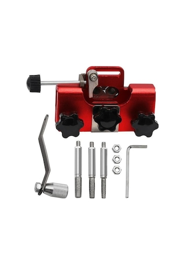 Trendooze Zincirleri Zincir Toptan Testere Taşlama Taşlama Taşınabilir Makinesi Kumandalı Kırmızı Kelepçe Ev Elektrikli El El Bıçağı Aracı Ob