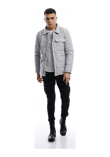 Polo State Erkek Regular Fit Mont Gri