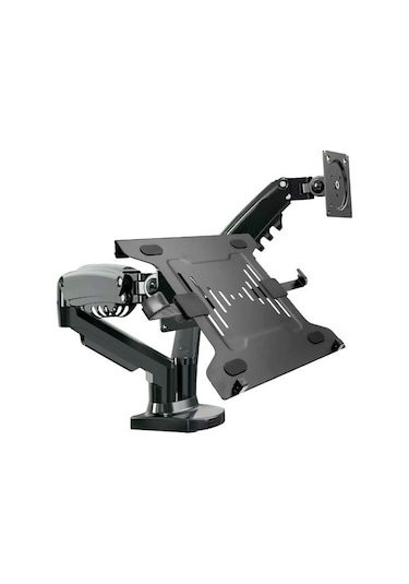 Vontech F160-fp 17-27'' Hareketli Monitör + Notebook Masa Standı