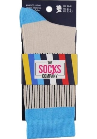 The Socks Company Kadın Desenli Çorap 23KDCR276K Çok Renkli