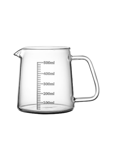 Emsan Lia Borosilikat Ölçü Kabı 500 Ml Şeffaf