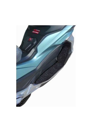 Motosiklet Aksesuar Koruyucu Paspas Falcon C Max 155 Uyumlu Siyah Kenar Overloklu